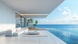 © kriengsak - Modern Villa Terrace with Infinity Pool and Ocean View