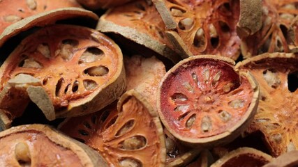 Wall Mural - Dried quince fruit 