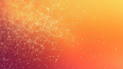 Abstract Indian digital network web on a gradient background, leaving space for tech belief copy.