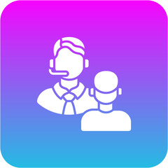 Wall Mural - Customer support Icon