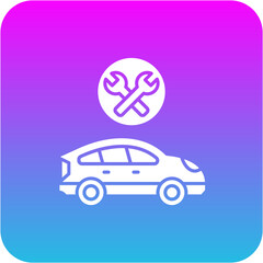 Sticker - Car Maintenance Icon