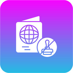 Sticker - Illegal Passport Icon