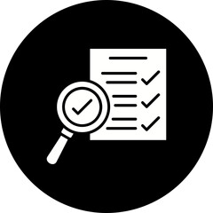 Sticker - Audit Icon