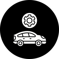 Canvas Print - Car Service Icon