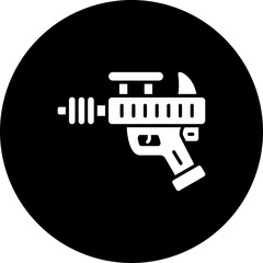 Sticker - Space Gun Icon