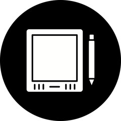 Poster - Graphic Tablet Icon