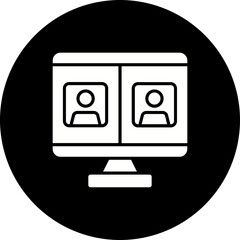 Sticker - Video Conference Icon