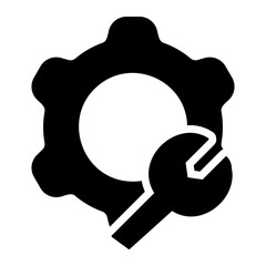 Sticker - technician Solid icon