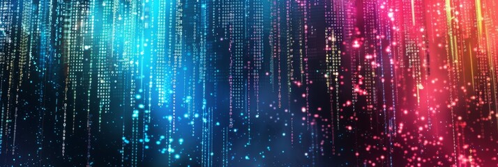 Abstract code background