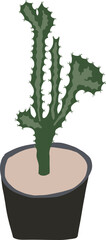 Sticker - Cactus illustration