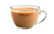 © Abidhasan - Glass cup of milk tea on transparent background, png