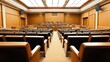 © BOJOShop - Auditorium Seats in Wooden Conference Room