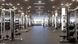 © BOJOShop - Modern Gym Interior with Weight Training Equipment