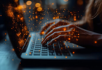 Digital Network  -  Connecting Ideas