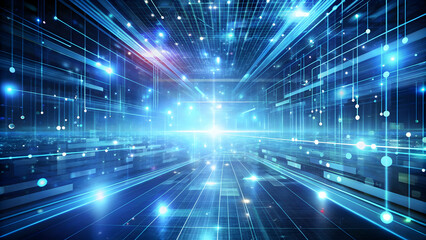 Futuristic technological data stream background, technology, futuristic, artificial intelligence, data, stream