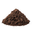 © Bismillah - Mound of fresh coffee grounds on a dark background for brewing