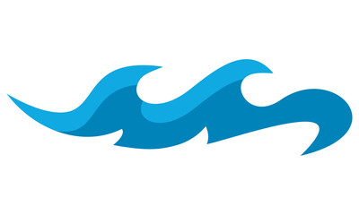 Poster - icon vector water wave