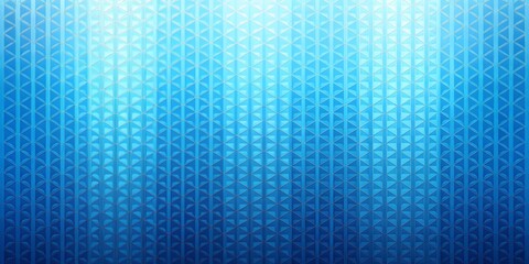 Wall Mural - Abstract Blue Geometric Pattern - Triangles, Gradient, Texture, geometric pattern, gradient, texture