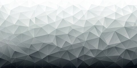 Abstract Low Poly Gradient Background, White, Grey, Black, Geometric, Abstract Background, Polygon