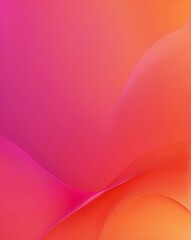 Sticker - Pink to orange gradient abstract pattern