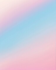 Poster - Subtle pastel blue to pink gradient