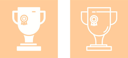 Poster - Business Award Vector Icon