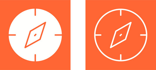 Poster - Compass Vector Icon