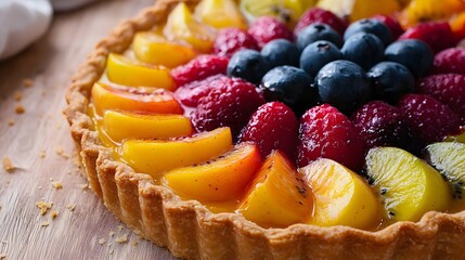 Wall Mural - Fresh Fruit Tart