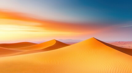 Wall Mural - Desert Sunset.