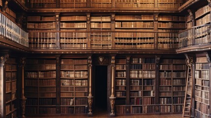 Grand Library Interior