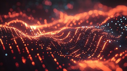 Data stream background. Big data and cybersecurity. Global Data Stream. Global data and artificial intelligence. Code and data backdrop.