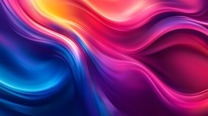 Modern Futuristic Banner. Vibrant Abstract Background Featuring Liquid Wavy Shapes for Futuristic Banner. Abstract liquid wavy shapes futuristic banner.