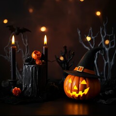 Wall Mural - Halloween background