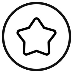 Wall Mural - Editable vector star favorite bookmark icon. Part of a big icon set family. Perfect for web and app interfaces, presentations, infographics, etc