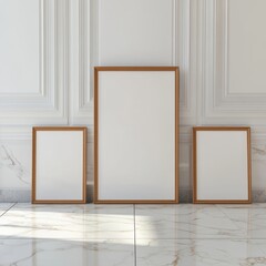 Poster - Empty Frames on Wall.