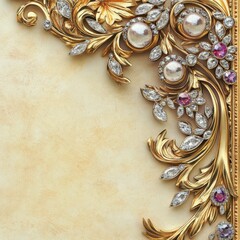 Canvas Print - Ornate Gold Frame.