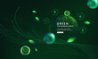 © Naphat - green technology futuristic and innovation background. Environment technology.Abstract technology background.Vector illustration.