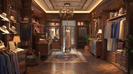 Wall Mural - Luxury Boutique Interior Design