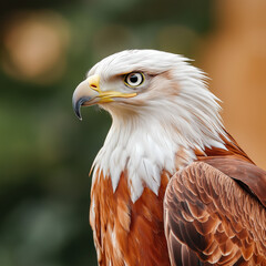 Wall Mural - Fish Eagle Isolated