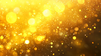 Golden Celebration Bokeh 