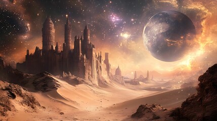 CASTLE IN THE THE DESERT COSMIC