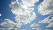 © soleg - beautiful blue sky with soft white clouds for abstract background