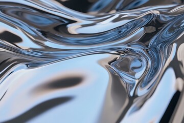 The concept of abstract background is represented by this full frame shot of sea water with white and blue reflections