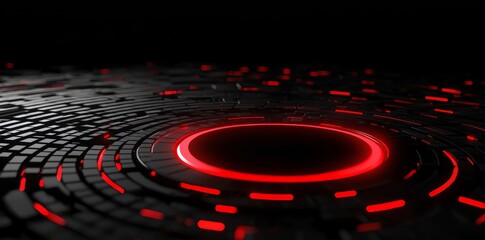 Fototapete - Continuum hud display innovation monitor technology game graphics. Stocke. Abstract geometric background. Graphic Art.