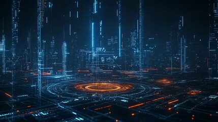 Leinwandbilder - In addition to 5G wireless networks, high speed internet, cloud computing or connect diagram technology, data storage, service, synchronization, online, financial, and connectivity in global cities,