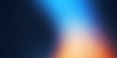 Blue and orange gradient background