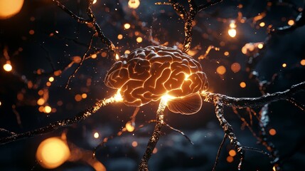 Future stock biotechnology for brain research and development, nanotechnology robots working with neurons to enhance brain and nervous system performance