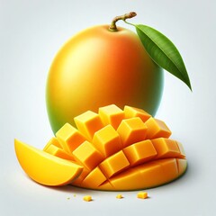 Sticker - ripe mango