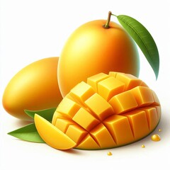 Sticker - ripe mango