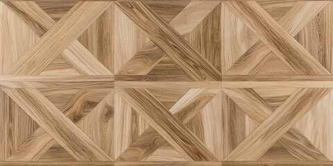 Texture pattern of natural parquet flooring. Parquet floor surface. Abstract backdround with copy space.